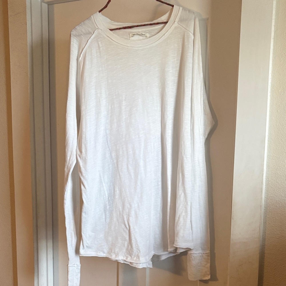 We The Free white  Long Sleeve Top